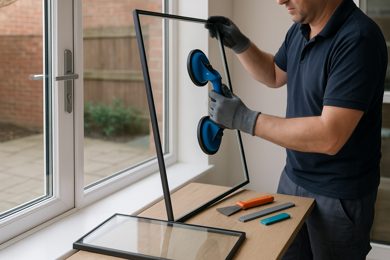 Door Glass Replacement Stockwell service image